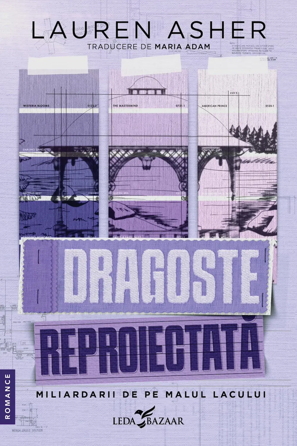 Coperta Dragoste reproiectată de Lauren Asher